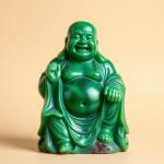 Tượng Phật Di Lặc Thạch Anh Xanh